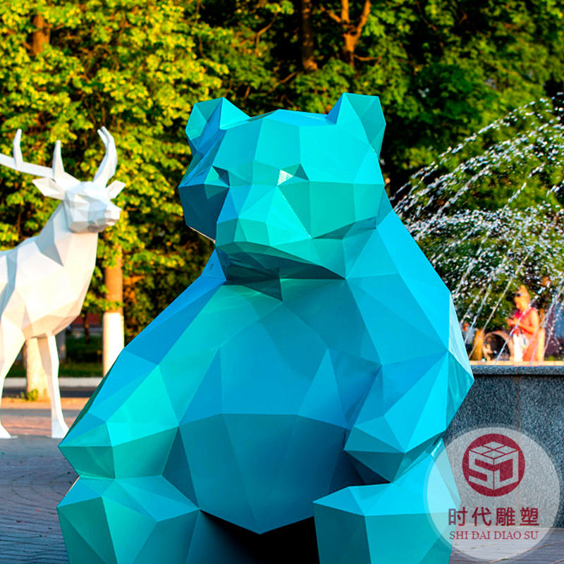 定制玻璃鋼卡通雕塑網(wǎng)紅打卡雕塑商場(chǎng)美陳道具戶(hù)外大型景觀雕塑