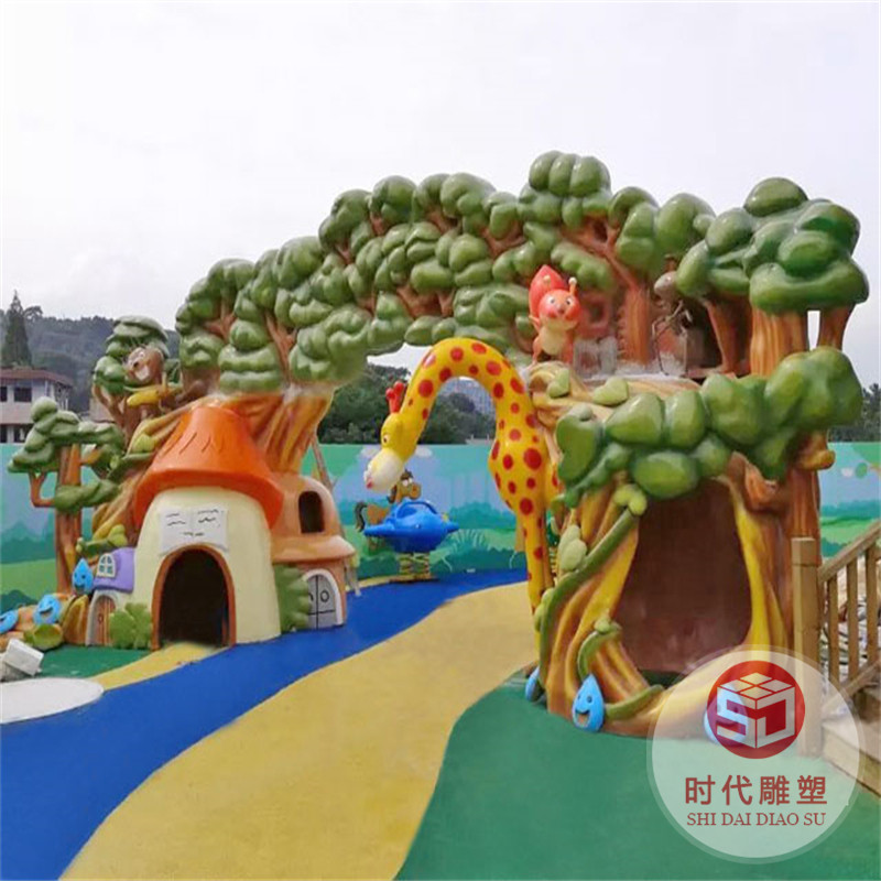 戶(hù)外卡通布朗熊玻璃鋼雕塑大型擺件商場(chǎng)售樓部網(wǎng)紅裝飾美陳工藝品