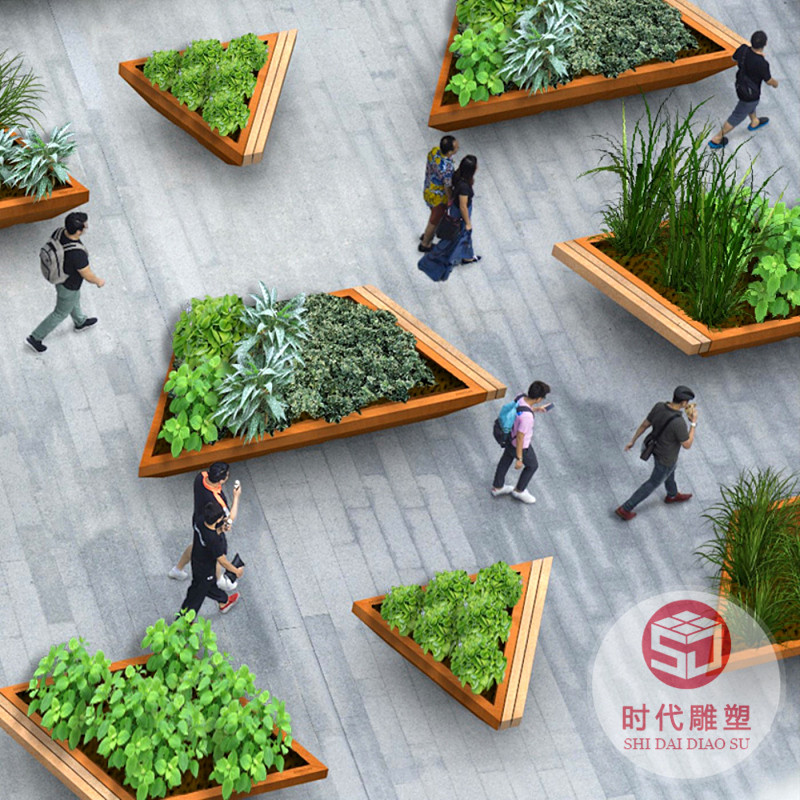 玻璃鋼樹(shù)池戶外休閑椅公園創(chuàng)意景觀異形坐凳花池商場(chǎng)休息座椅定制